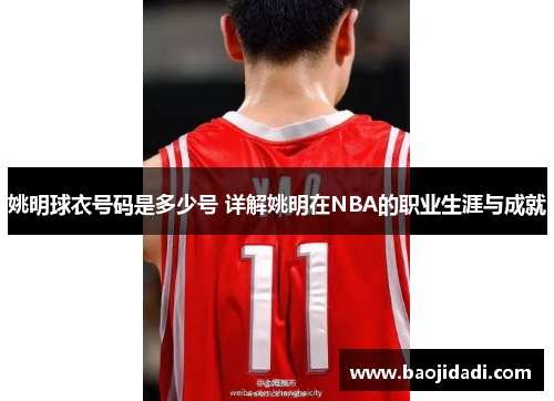 姚明球衣号码是多少号 详解姚明在NBA的职业生涯与成就